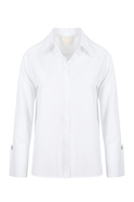 Long Sleeve Loose fit White Shirt