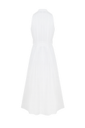 Poplin Midi Dress